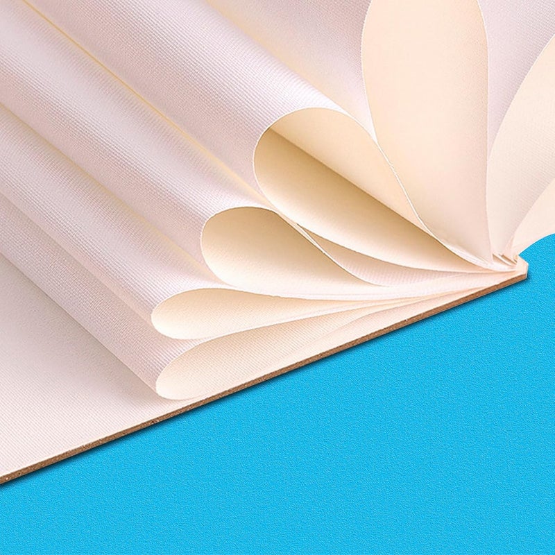 BRUTRIKS Canvas Paper Pad for Acrylic and Oil Paints, 9x12 Inch, 10 Sheets Canvas Paper(131lb/280gsm), Artist Drawing and Painting Surface - Image 3